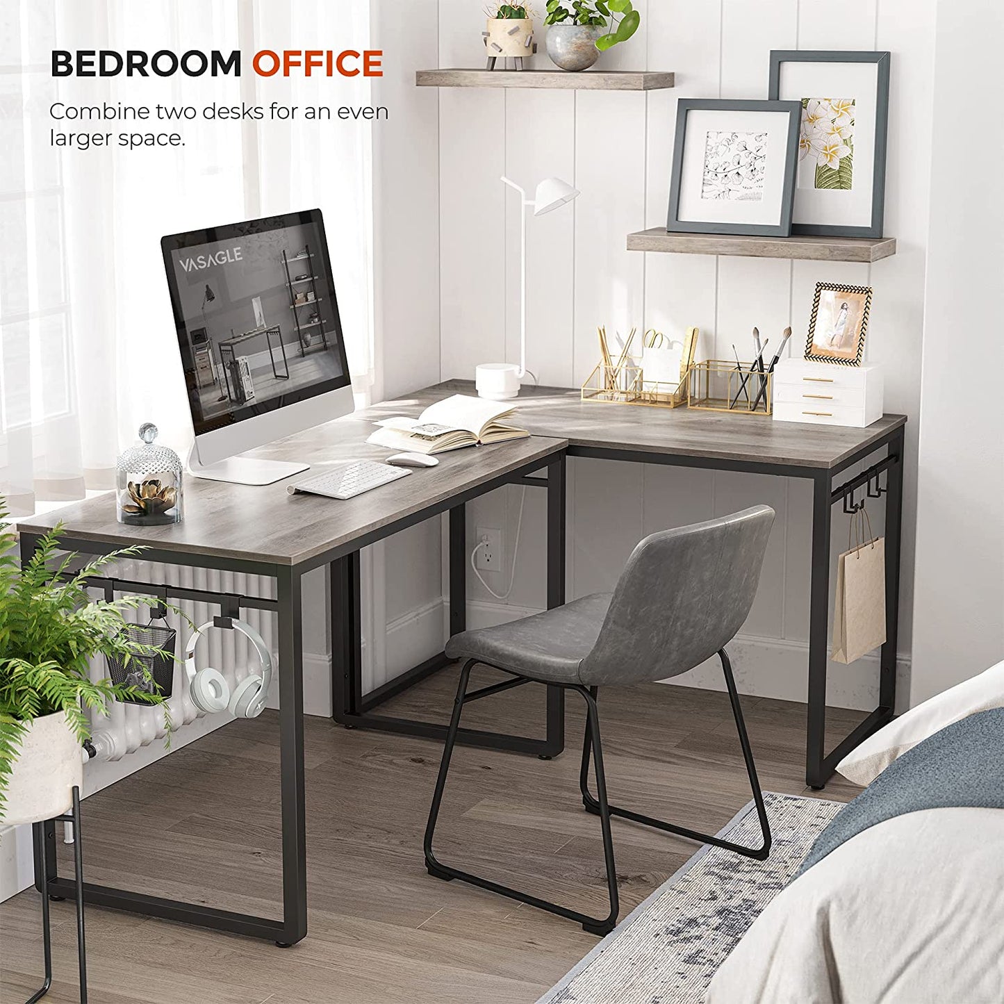 Study Table : 47 Inch Office Study Table, Work from Home