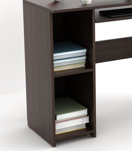 Study Table: Allium Wood Study Table, Laptop, Computer Table Desk for Home & Office (Wenge)