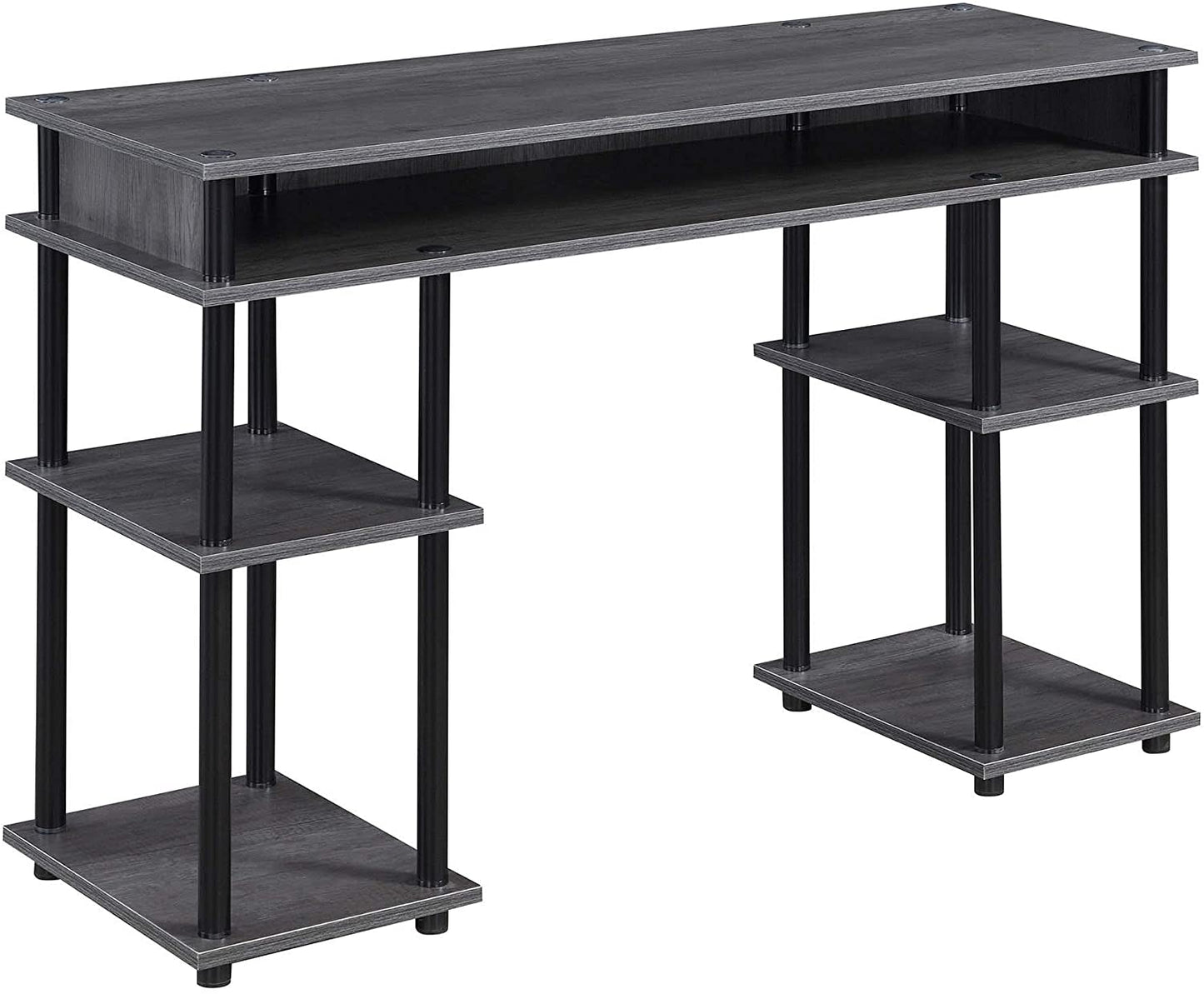 Study Table : Morden Study Table with Shelves