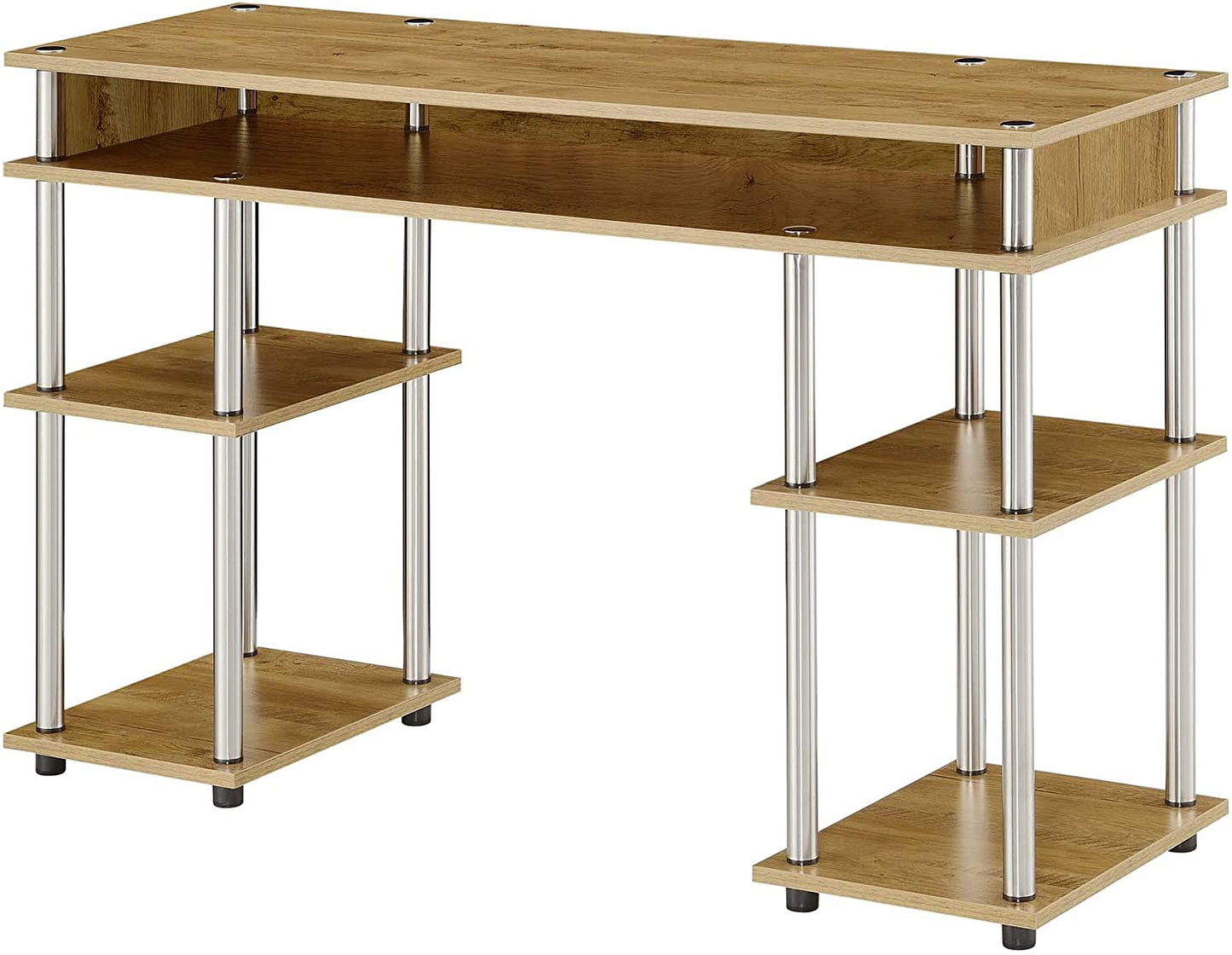 Study Table : Morden Study Table with Shelves