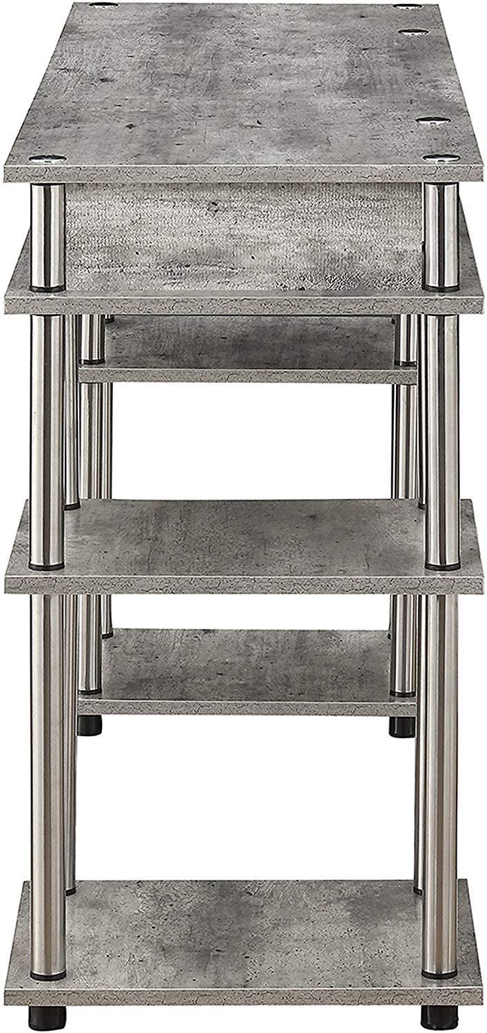 Study Table : Morden Study Table with Shelves