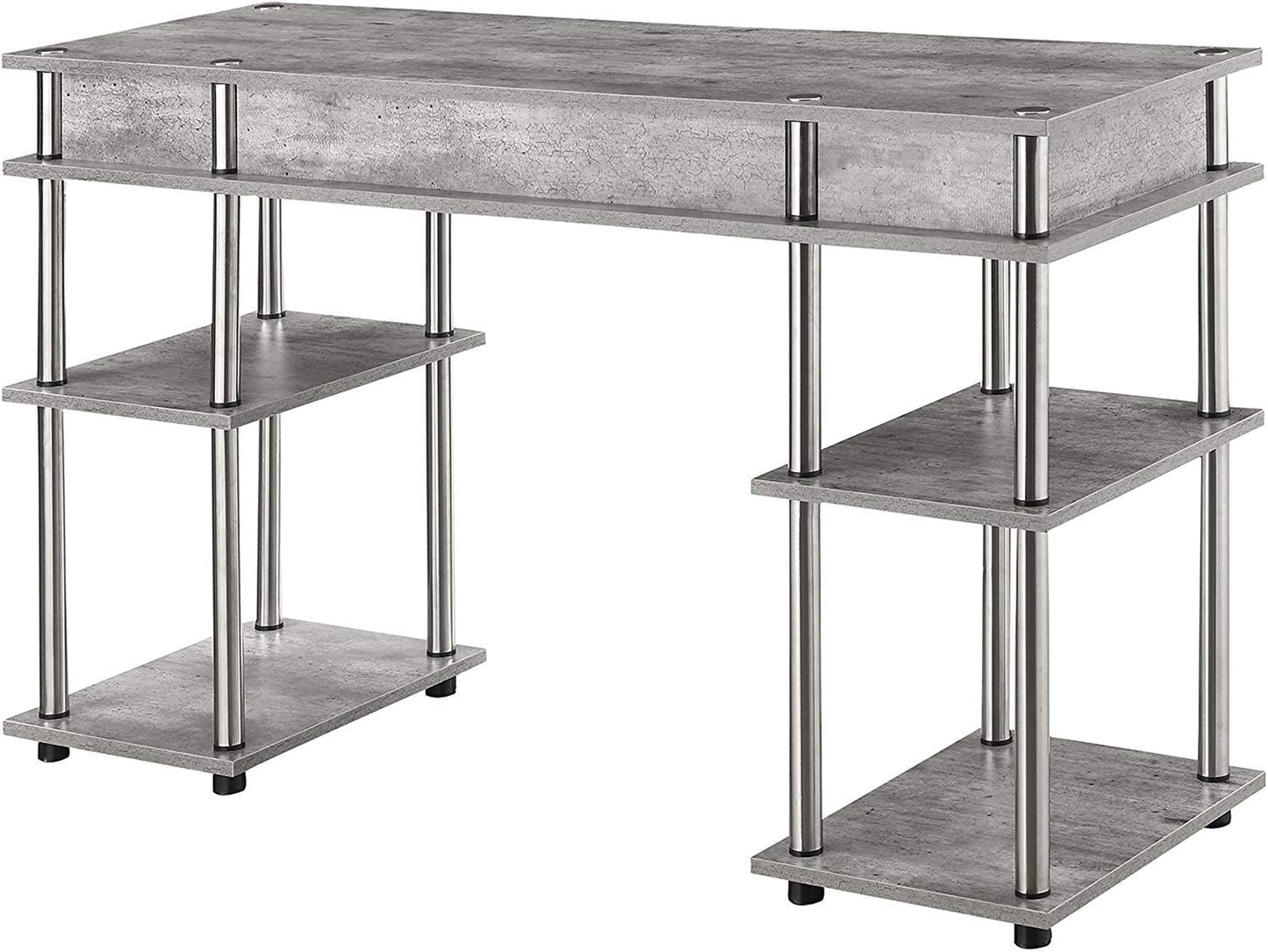 Study Table : Morden Study Table with Shelves