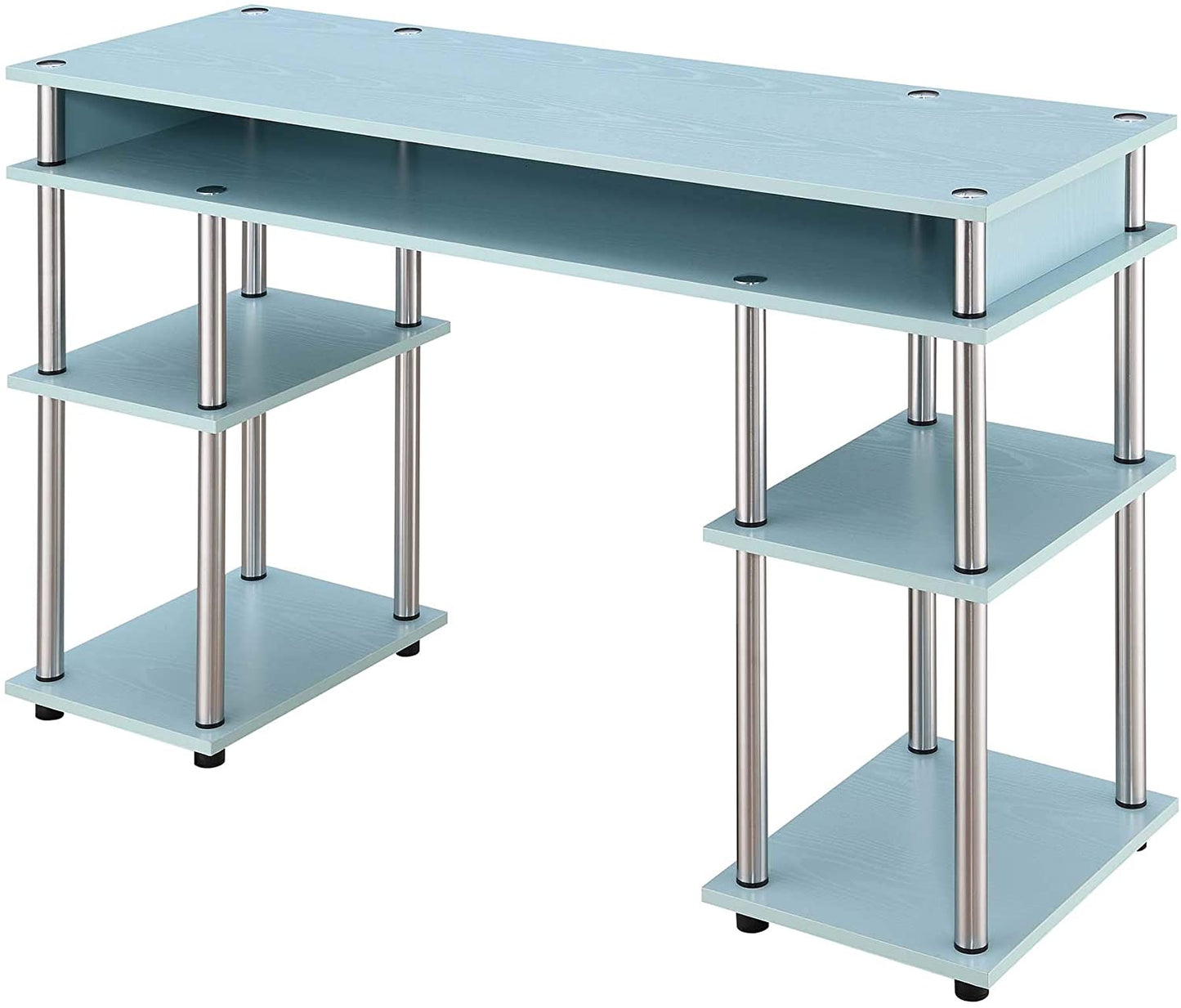 Study Table : Morden Study Table with Shelves