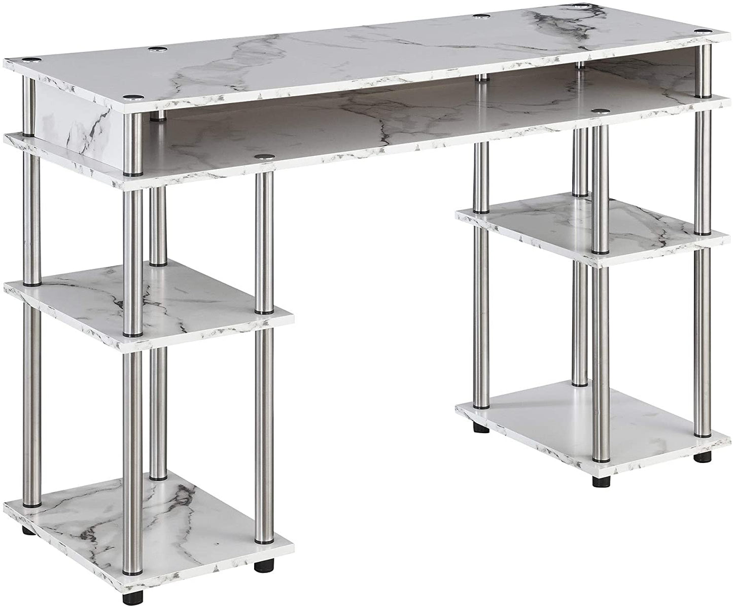 Study Table : Morden Study Table with Shelves