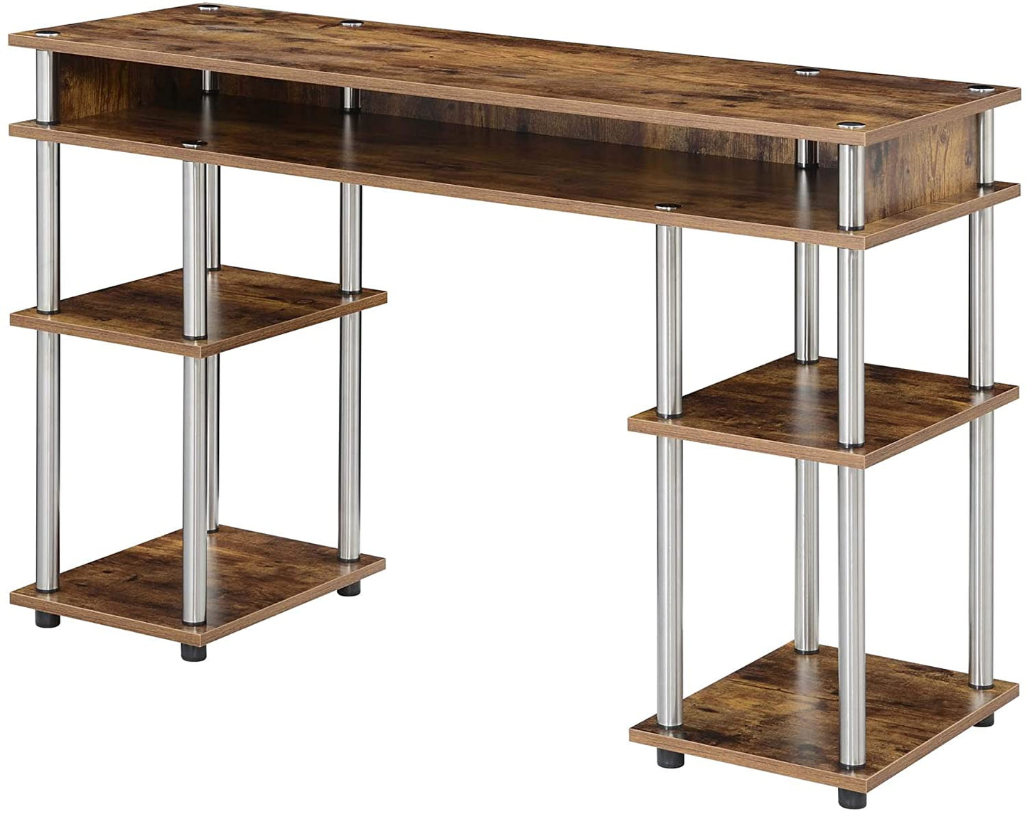 Study Table : Morden Study Table with Shelves