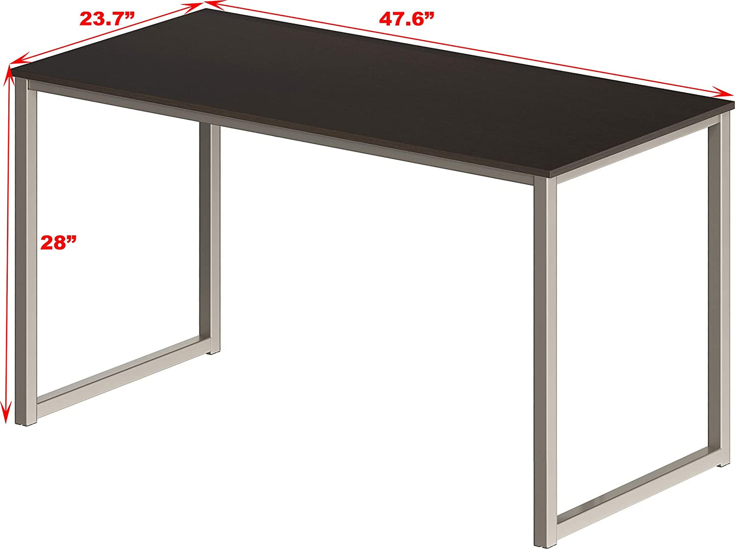 Study Table : Home Office 48-Inch Computer Desk & Study Table