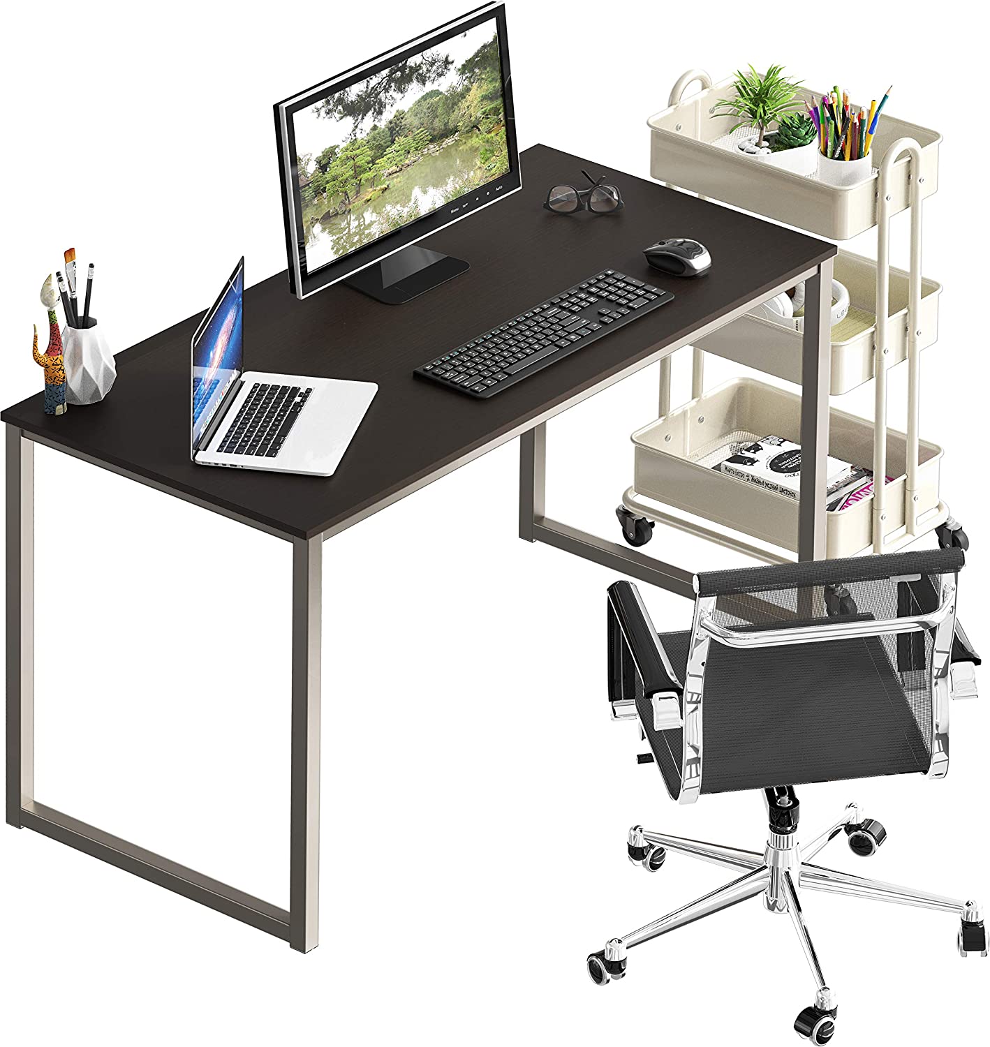 Study Table : Home Office 48-Inch Computer Desk & Study Table
