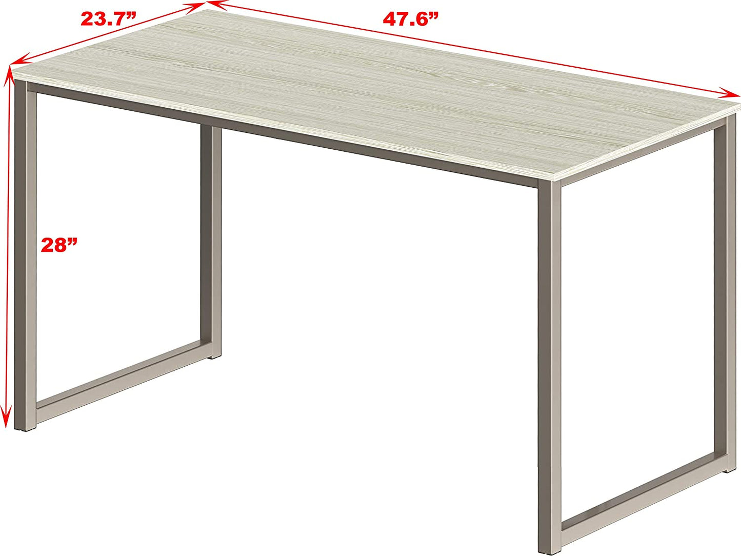 Study Table : Home Office 48-Inch Computer Desk & Study Table