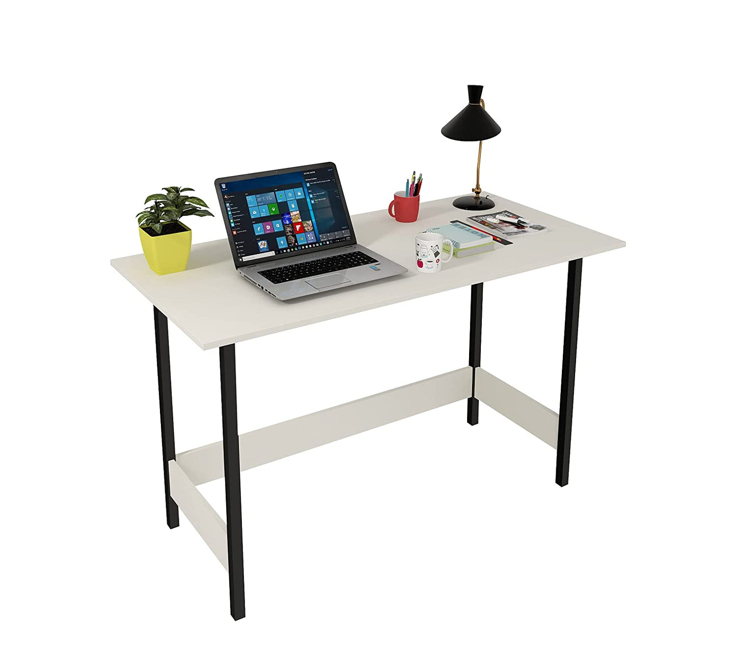 Study Table: Stowe Engineered Wood Study Table Desk for Home & Office