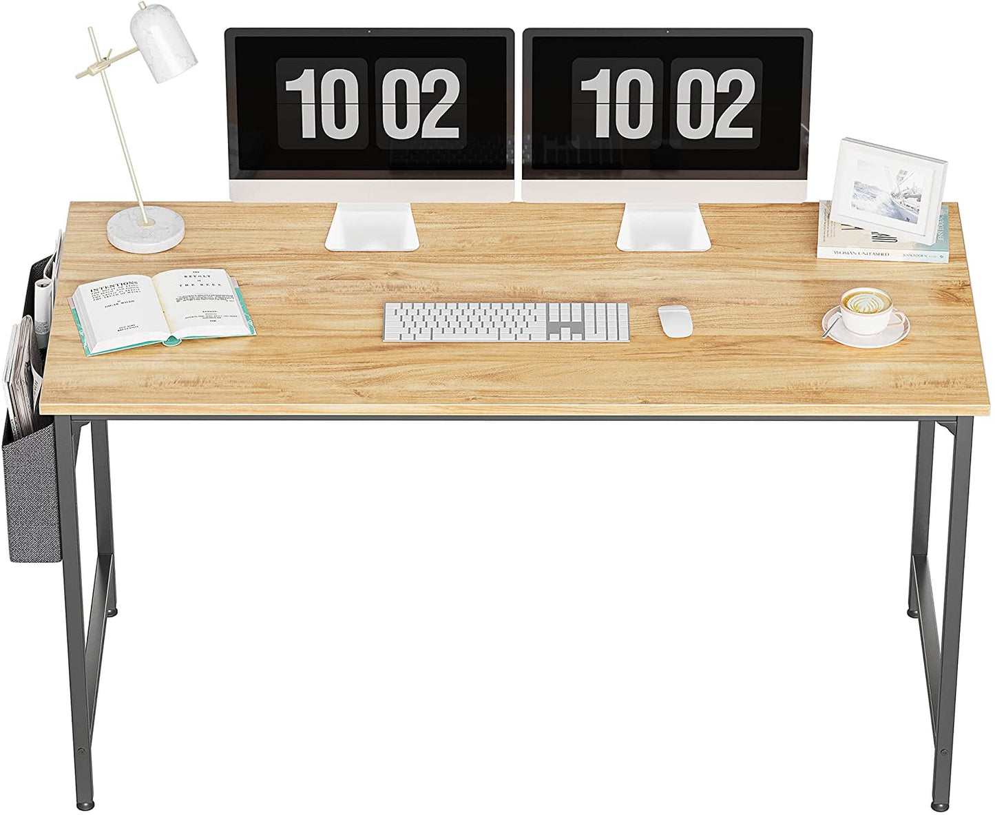 Study Table : Study Computer Desk Small Desk, Modern Simple Style PC Table
