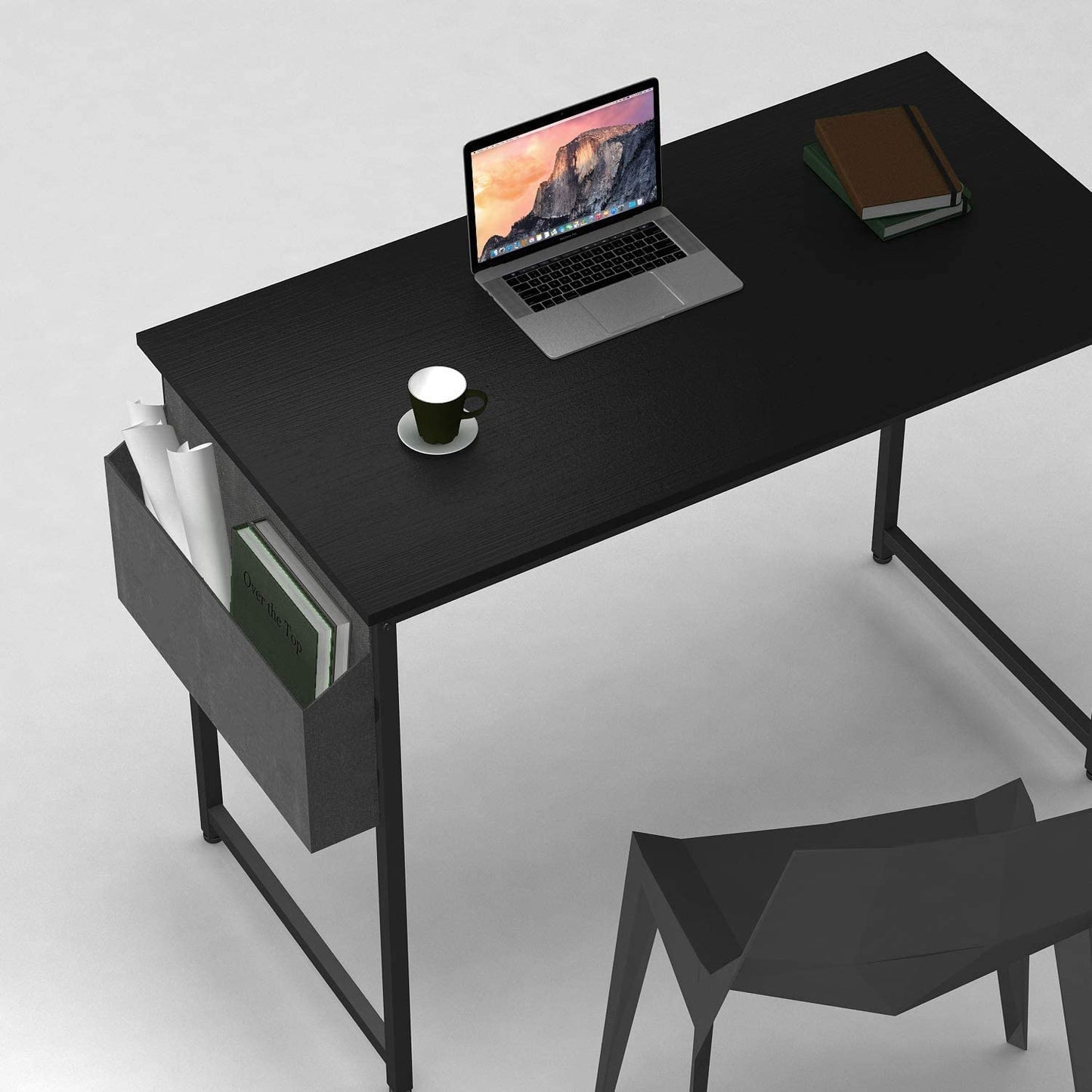 Study Tables : 40 inch Home Office Writing Study Desk with Storage Bag