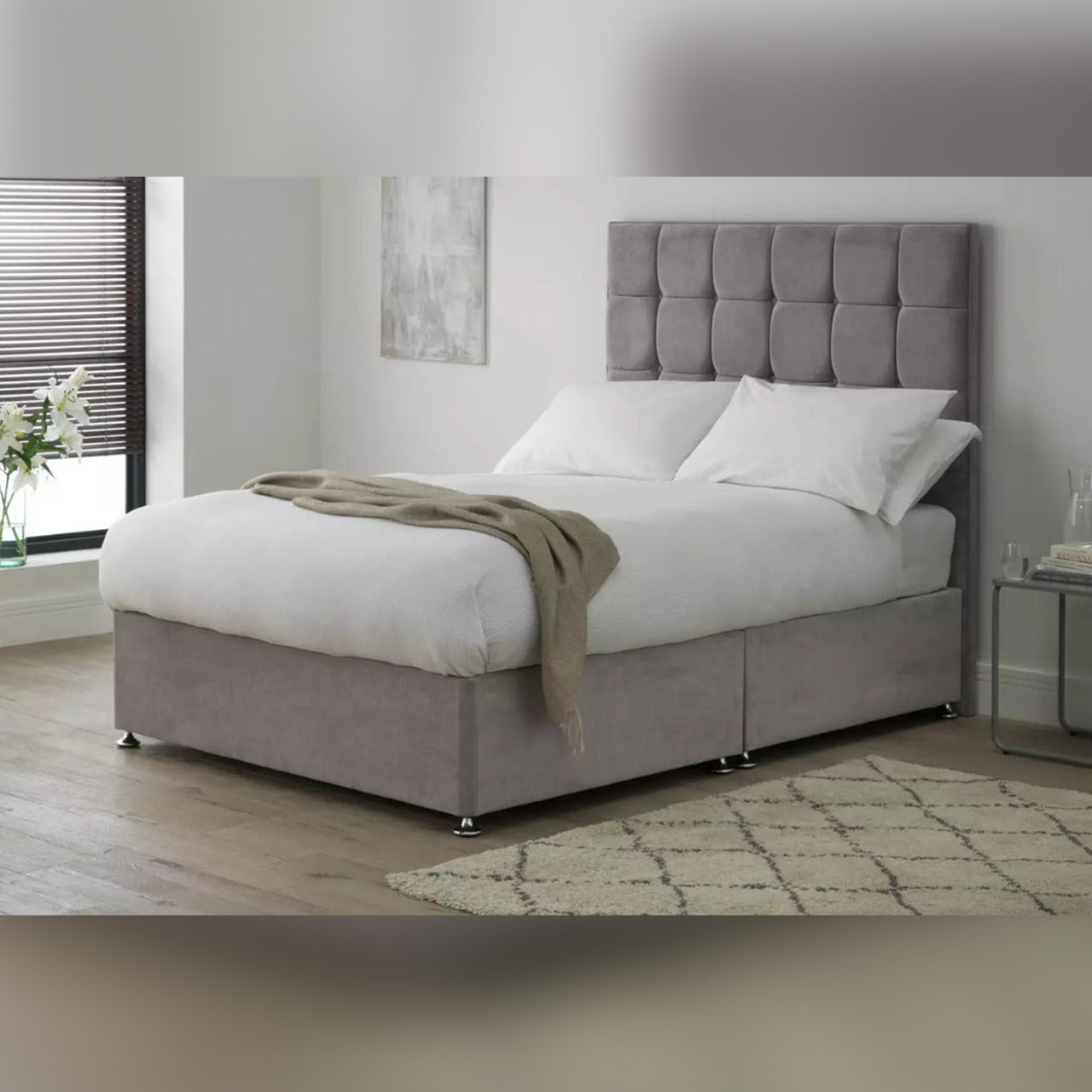 Super King Size Seal Grey Super King Size Bed