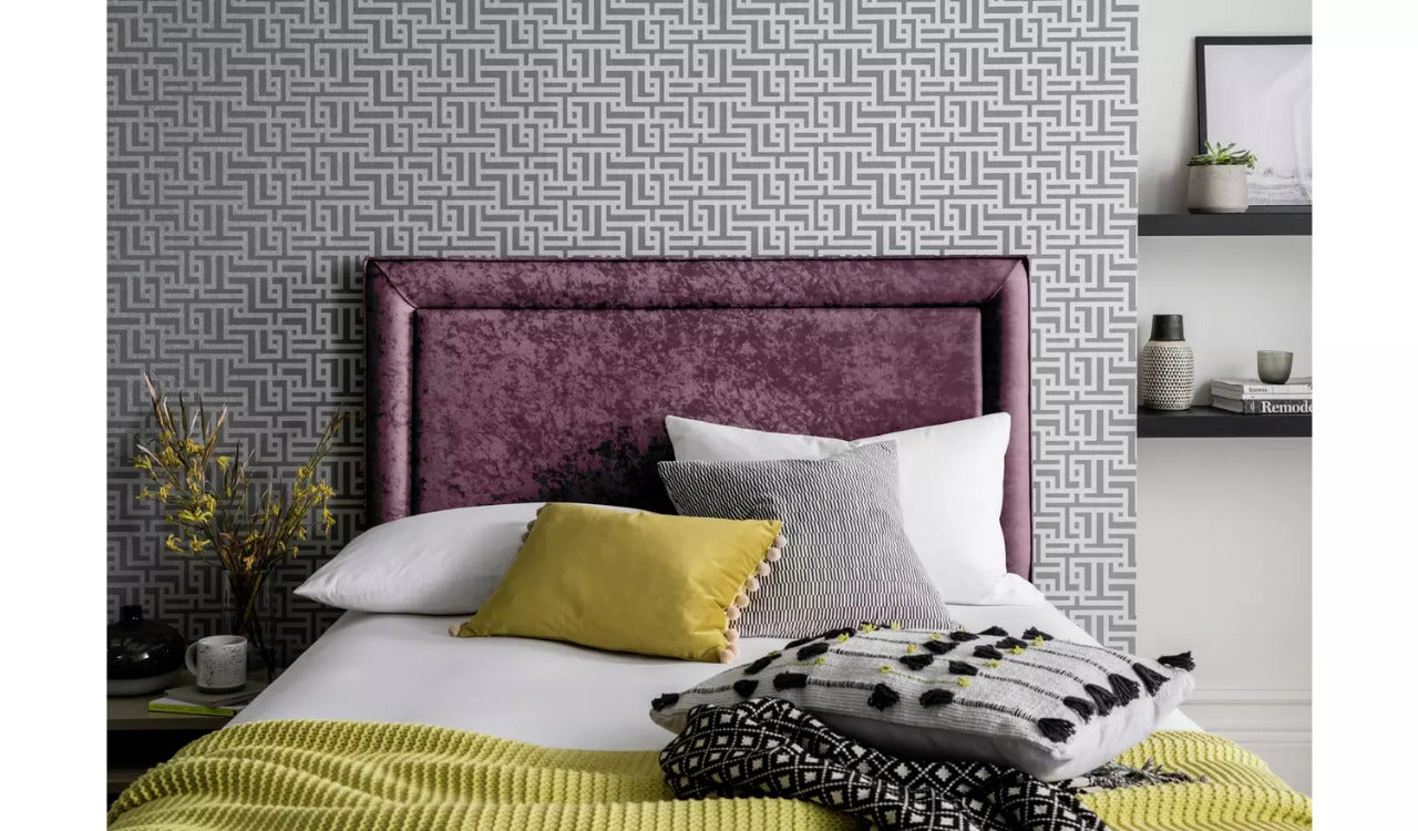 Superking Set Superking 2 Drawer Divan -Purple