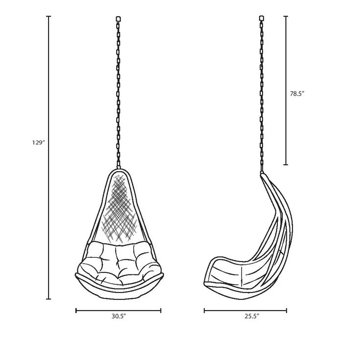 Swing Cgairs: 1 Person Porch Swing