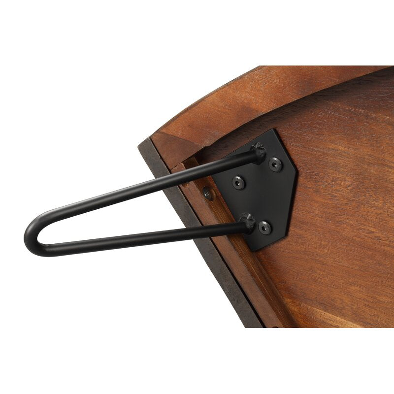 TV Console: Solid Wood Corner TV Stand for TVs up to 49"