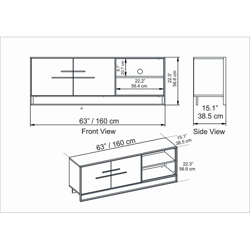 TV Console: TV Stand for TVs up to 70"