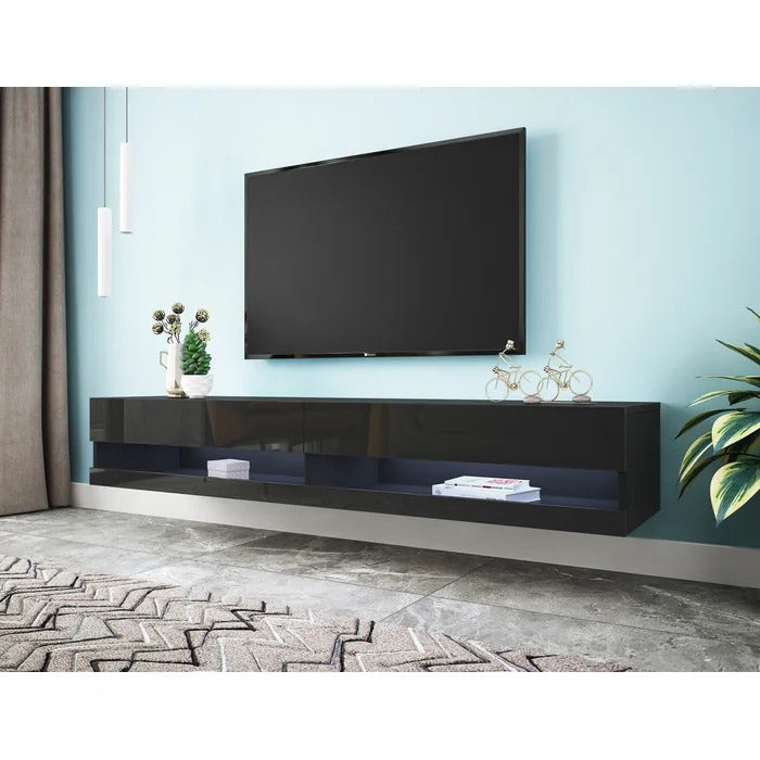TV Panel: Floating TV Stand for TVs up to 80"
