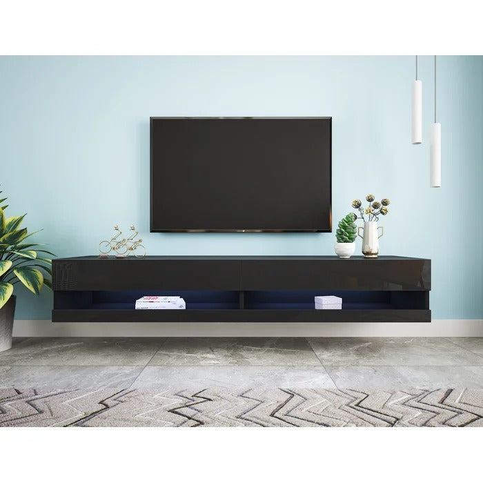 TV Panel: Floating TV Stand for TVs up to 80"