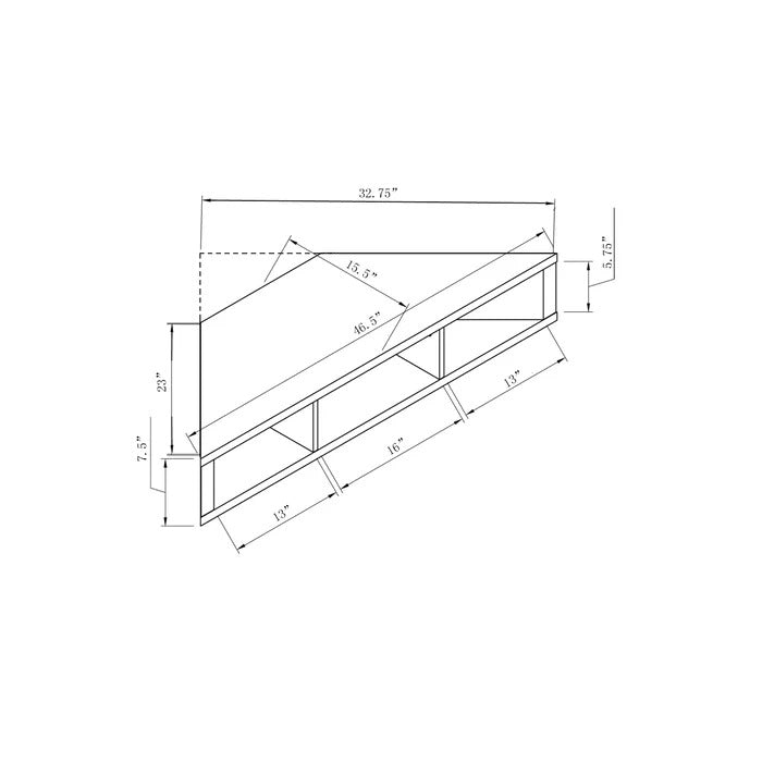 TV Panel: TV Stand for TVs up to 50"