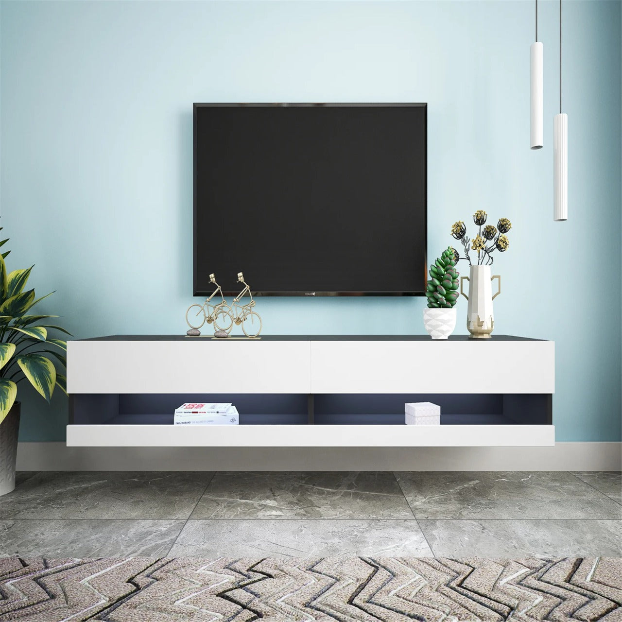 TV Panel: TV Stand for TVs up to 55"