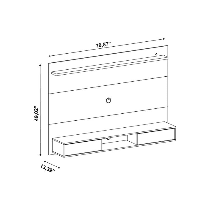 TV Panel: TV Stand for TVs up to 65"