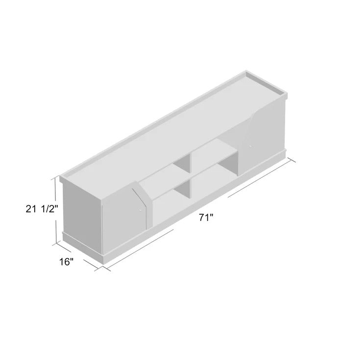TV Panel: TV Stand for TVs up to 78