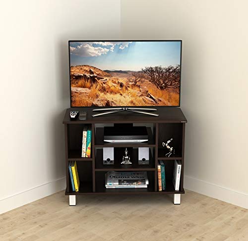 TV Stand: Autier TV Entertainment Unit/Set Top Box Stand/Book Shelf (Wenge)