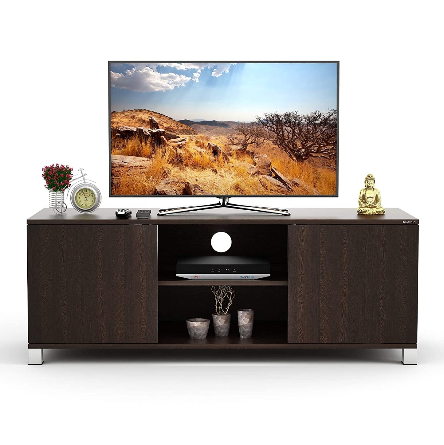 TV Stand: Karmond TV Entertainment Unit Table/Set Top Box Stand (Wenge)