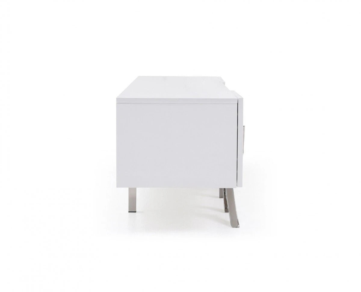 TV Stand: LANA Modern White TV Stand