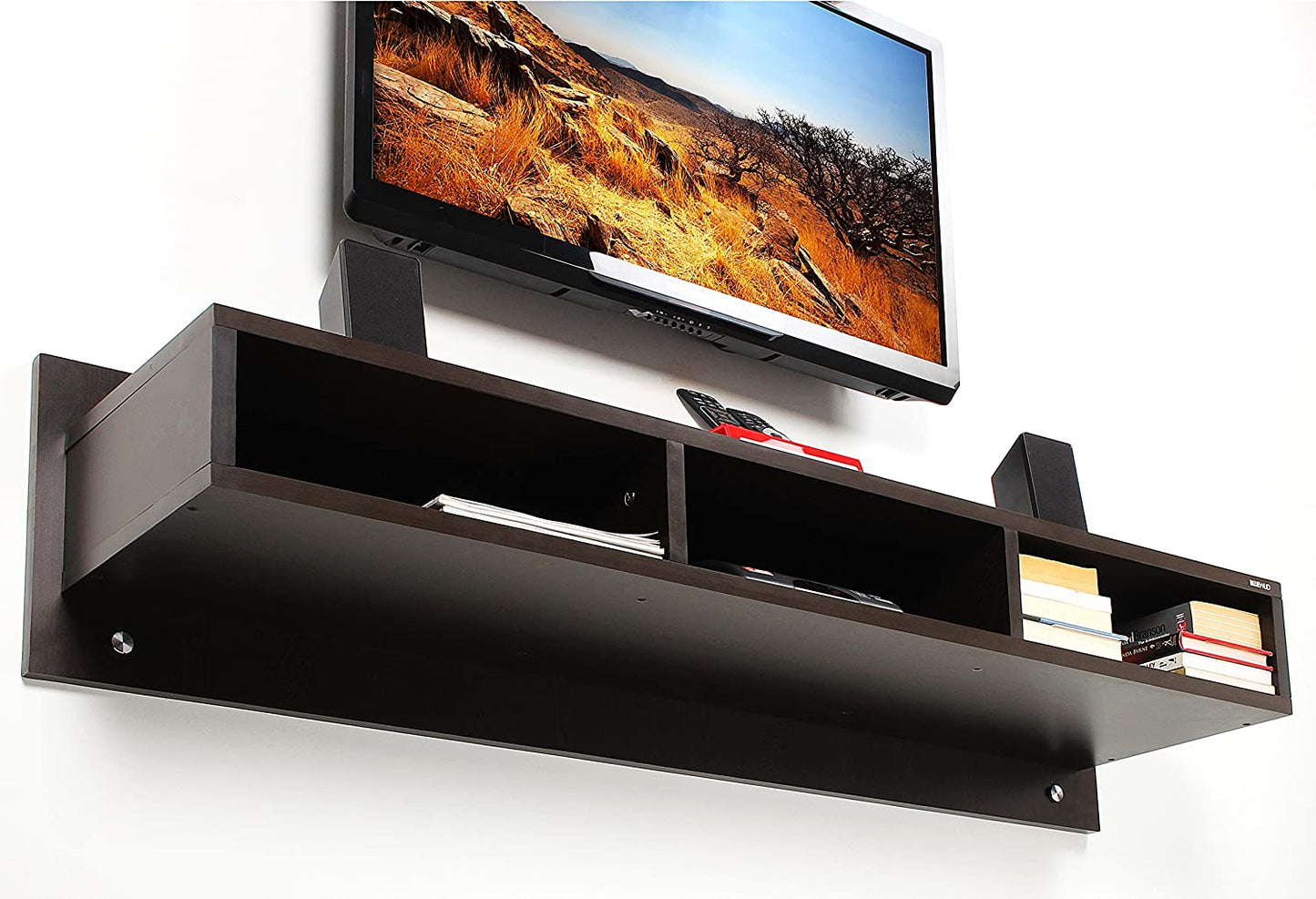 TV Stand: Leo Wall TV Unit (Large , Wenge)