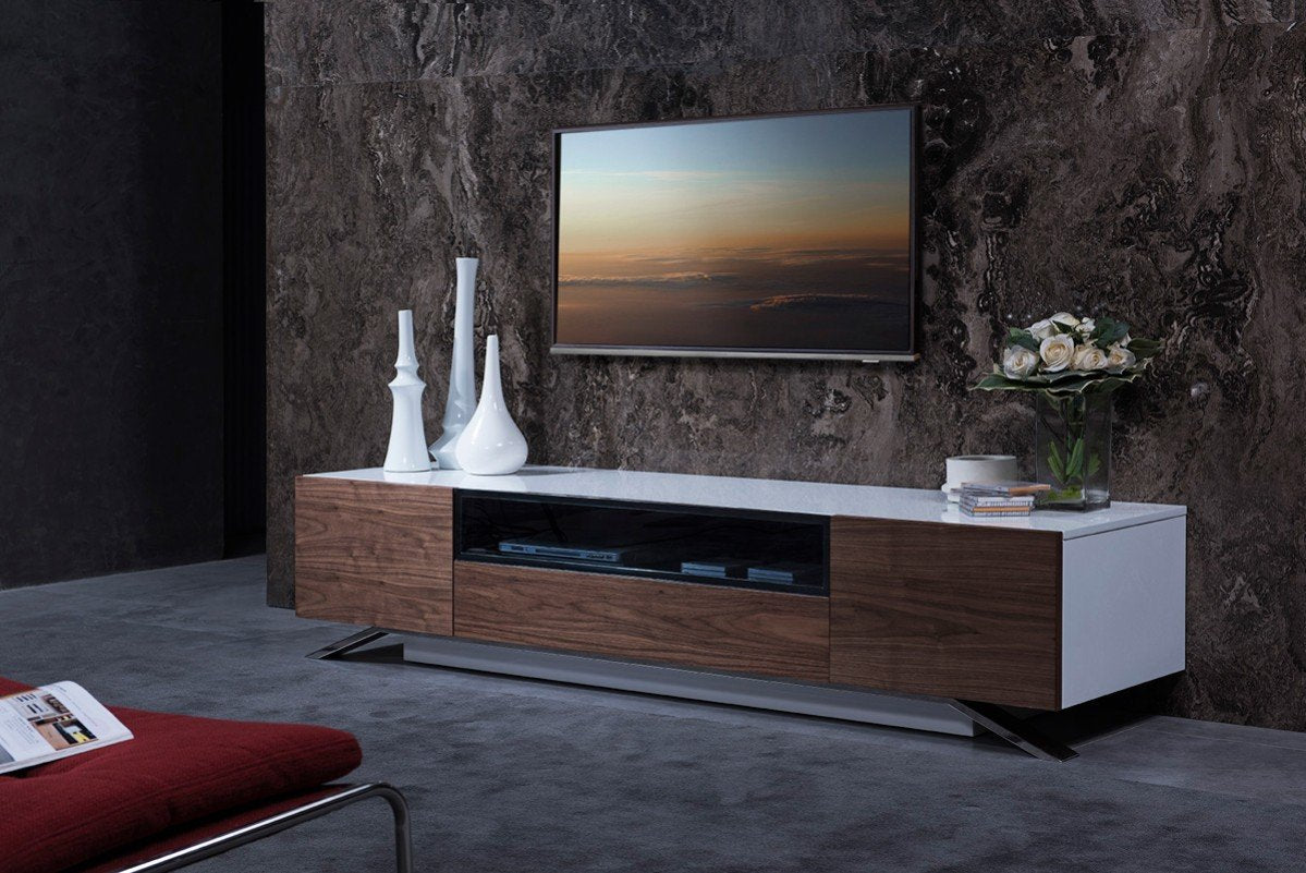 TV Stand: Modre DENI Contemporary TV Stand-