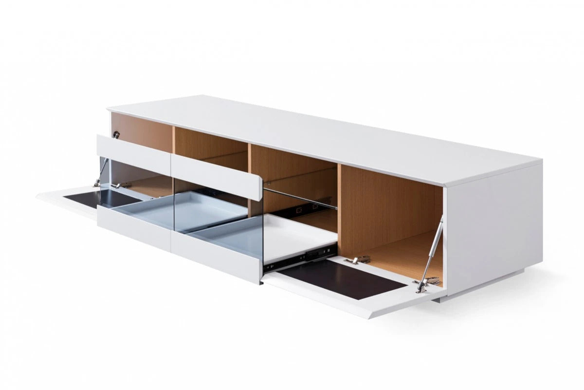 TV Stand SID Modern Small White TV Stand