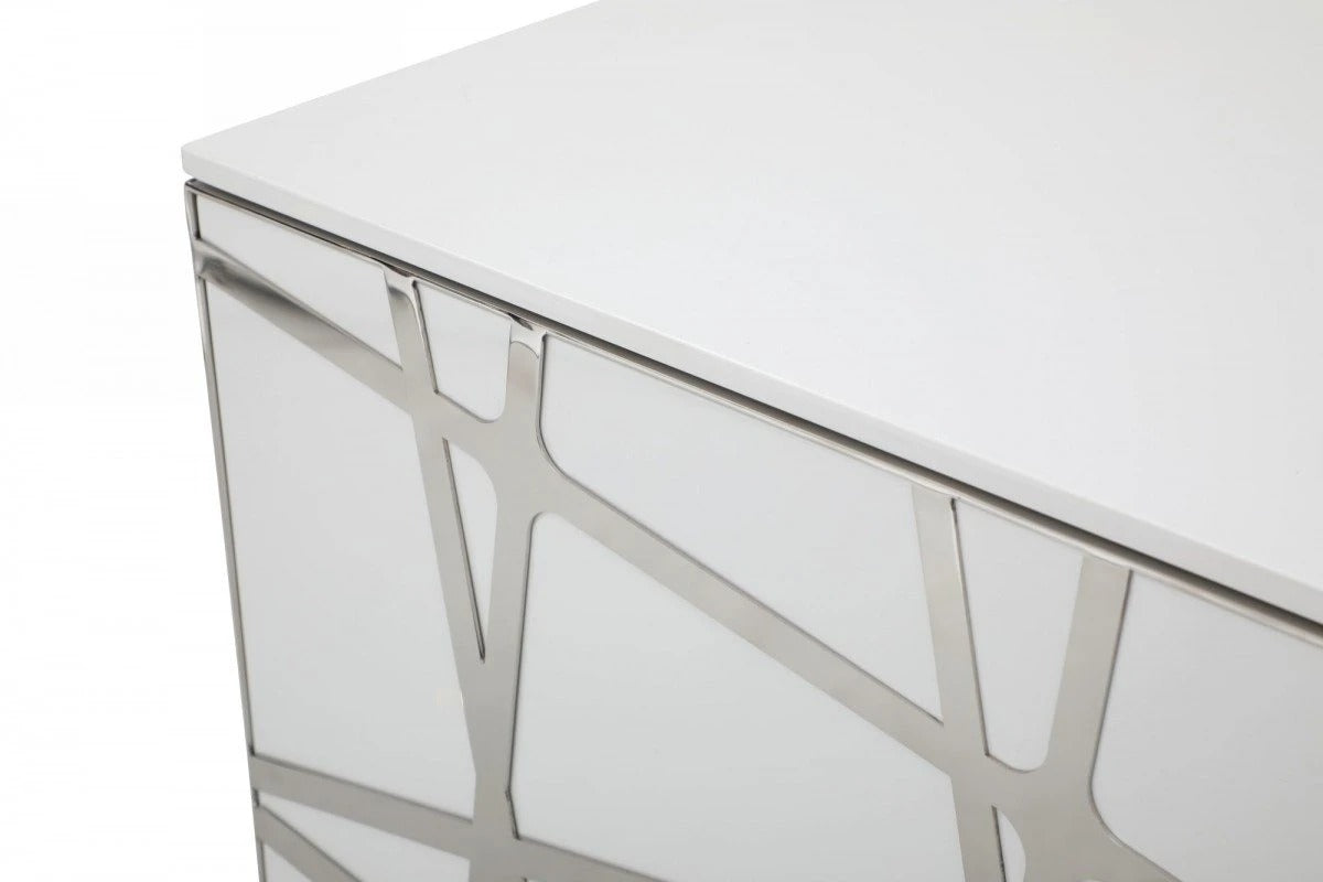 TV Stand TYSON White TV Stand