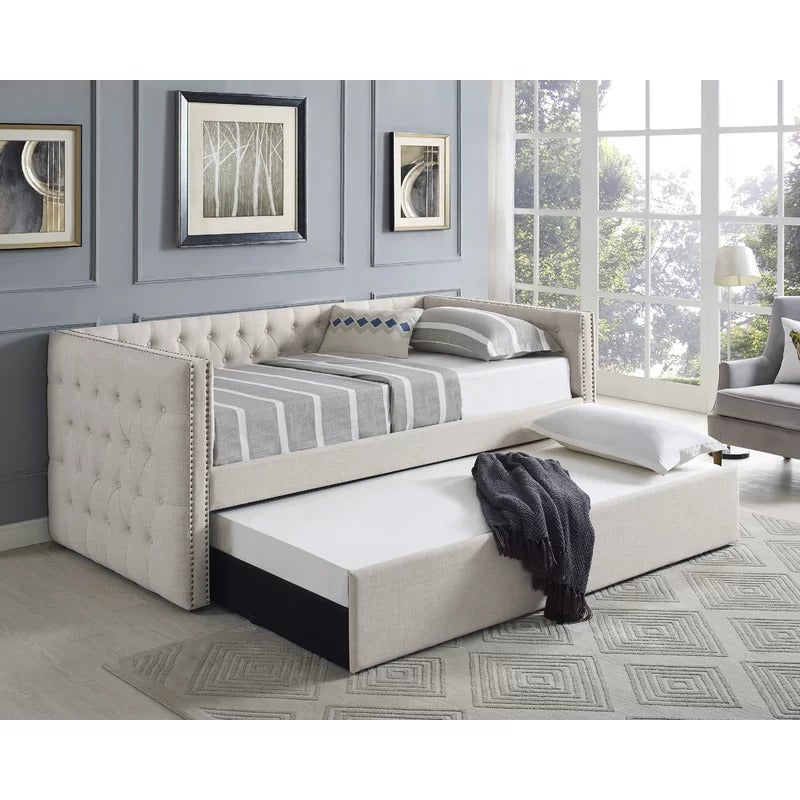 Trundle Bed: Twin Daybed with Trundle