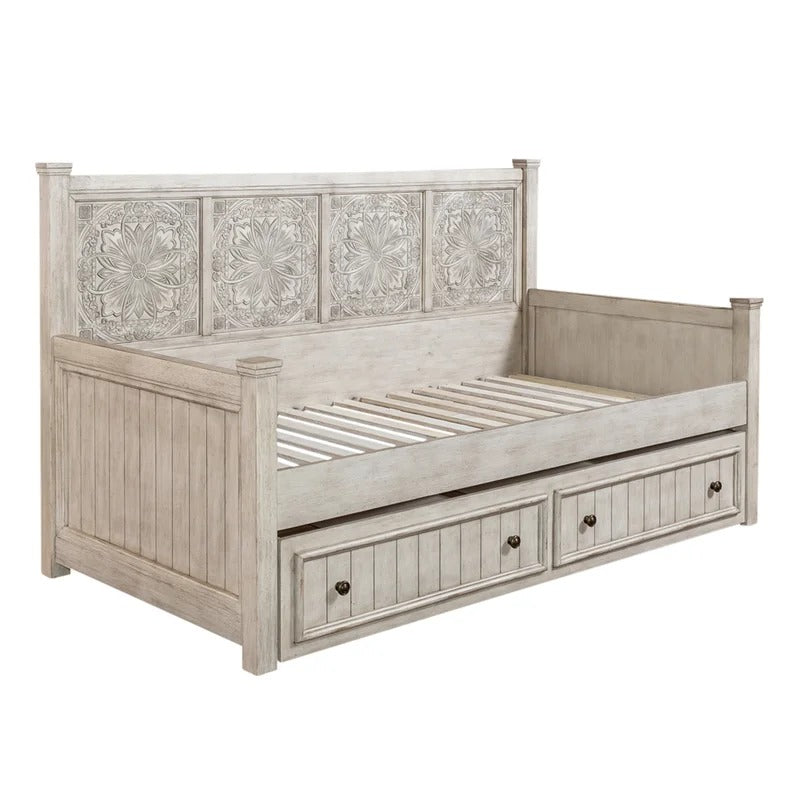 Trundle Bed: Twin Daybed with Trundle