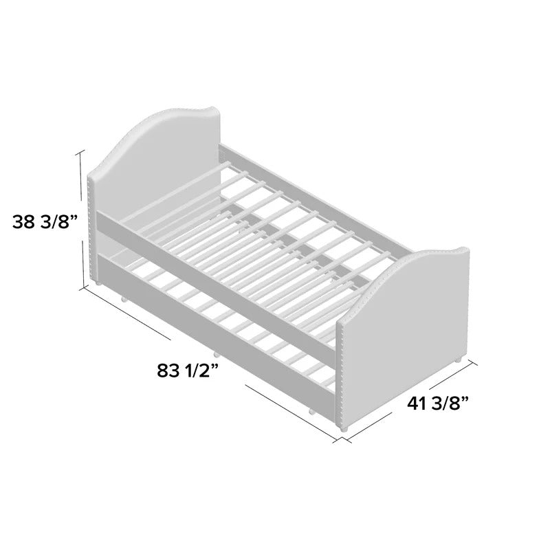 Trundle Bed: Twin Daybed with Trundle