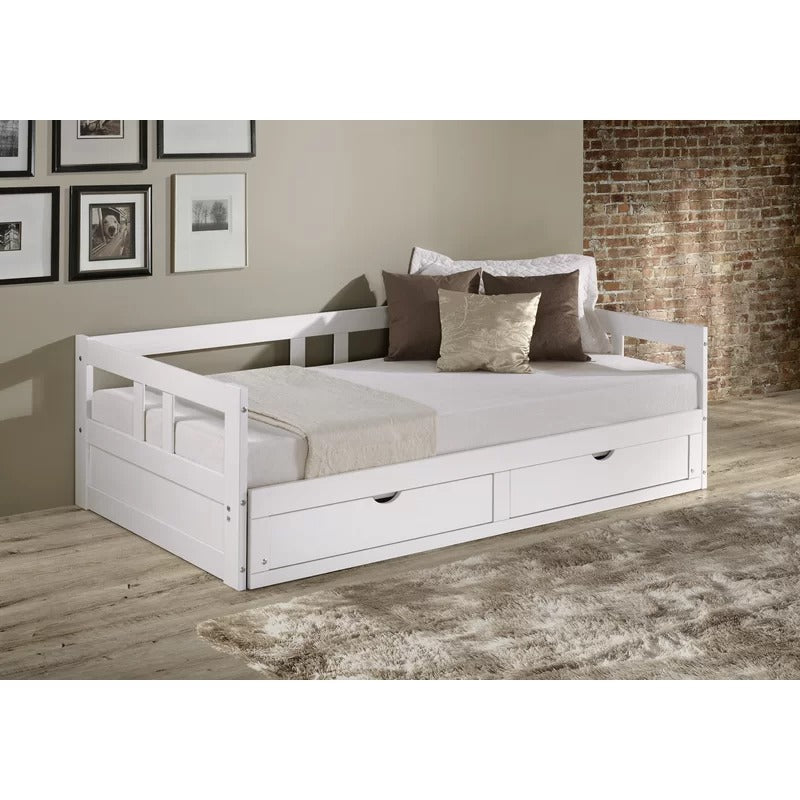 Trundle Bed: Twin Daybed with Trundle Bed