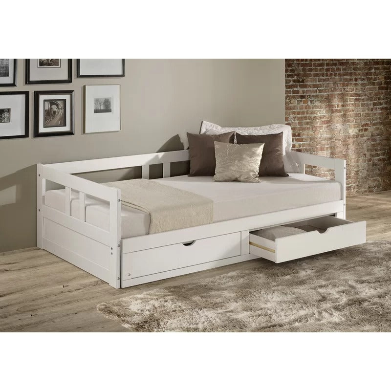 Trundle Bed: Twin Daybed with Trundle Bed