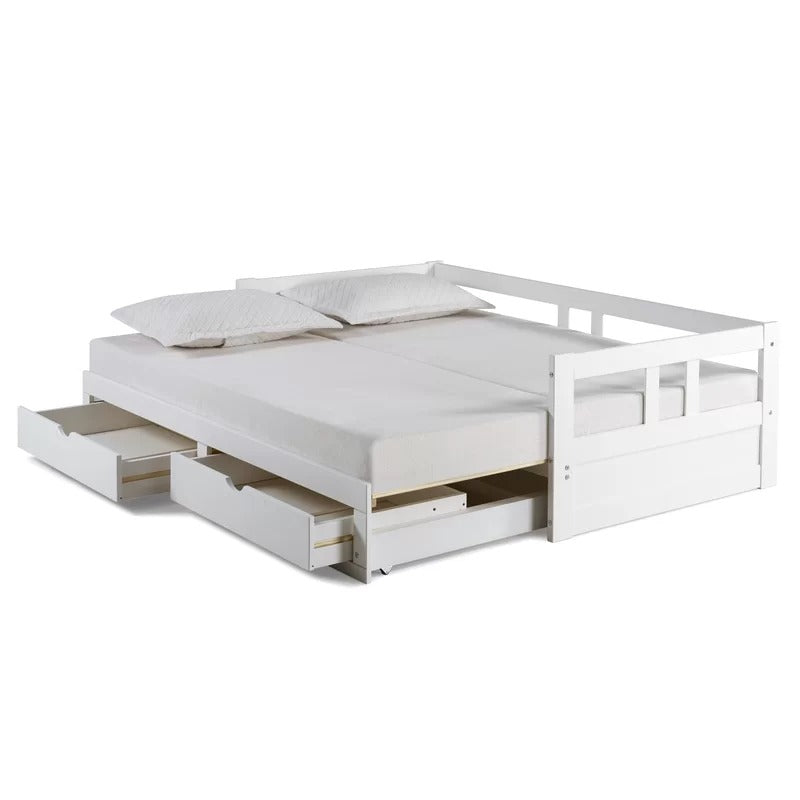 Trundle Bed: Twin Daybed with Trundle Bed