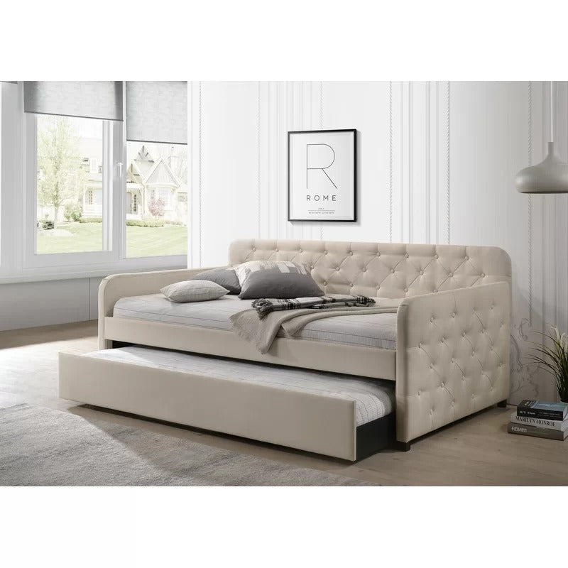 Trundle Bed: Twin Daybed with Trundle Bed