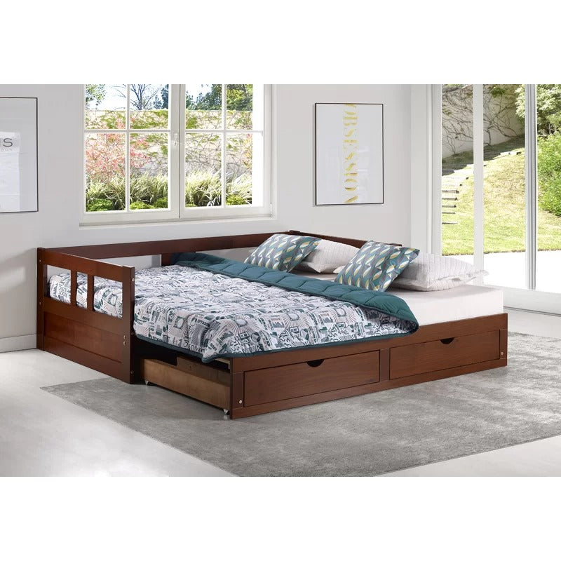 Trundle Bed: Twin Daybed with Trundle Bed