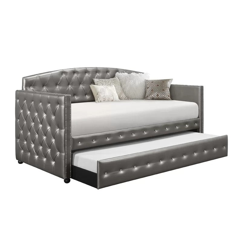 Trundle Bed: Twin Daybed with Trundle Bed