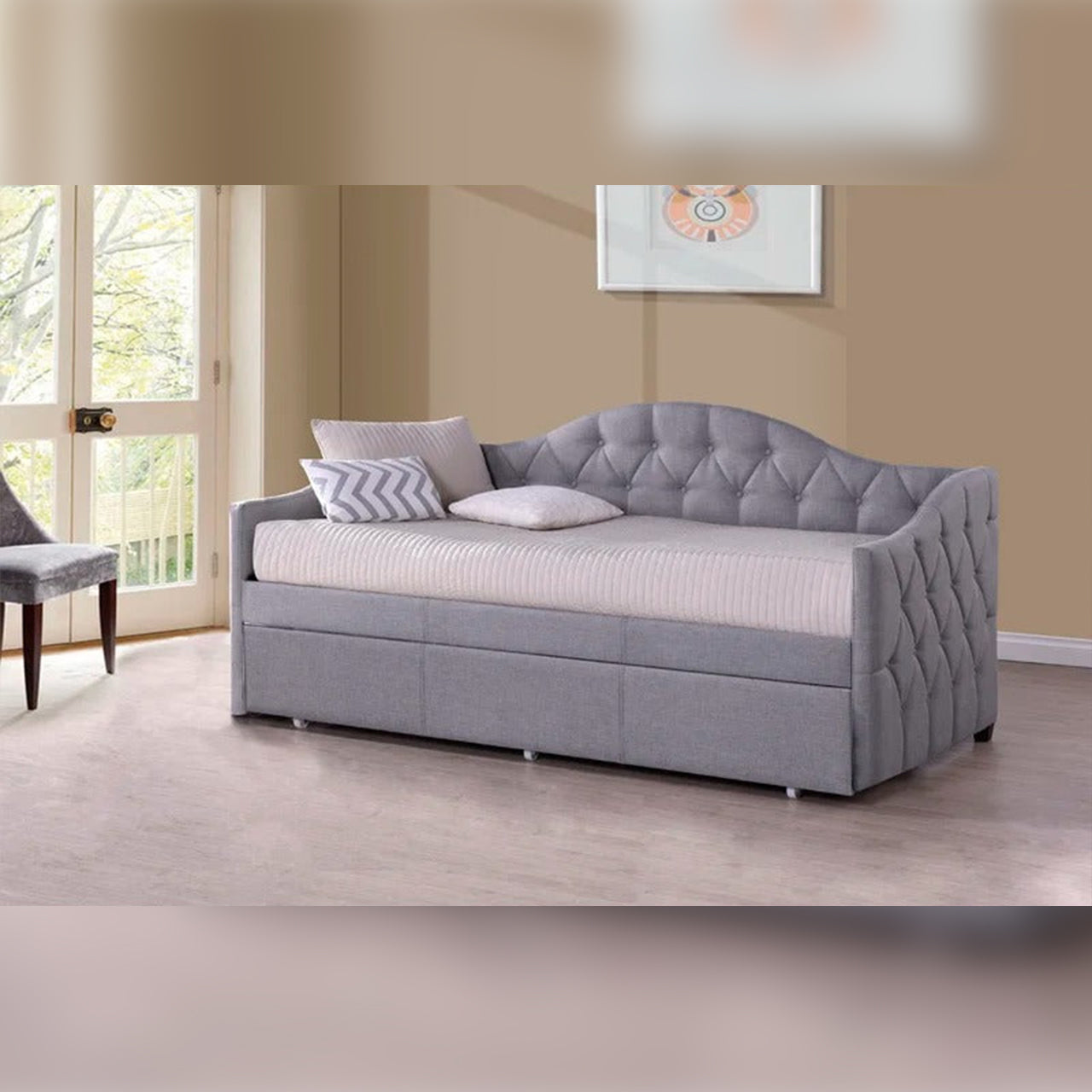 Trundle Bed: Twin Daybed with Trundle Bed