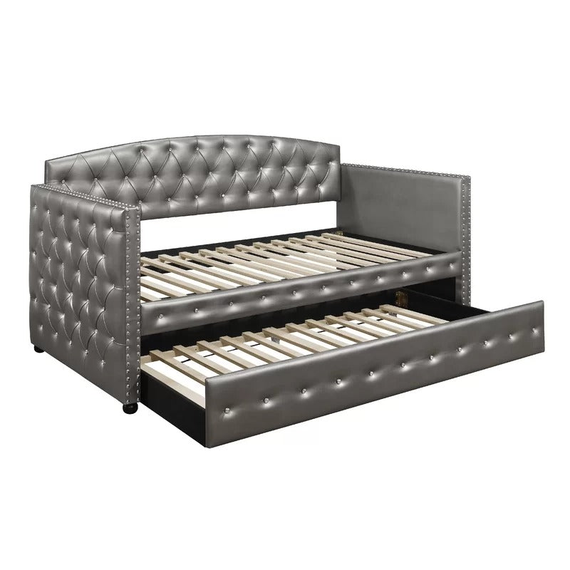 Trundle Bed: Twin Daybed with Trundle Bed