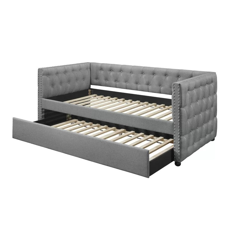 Trundle Bed: Twin Daybed with Trundle Bed