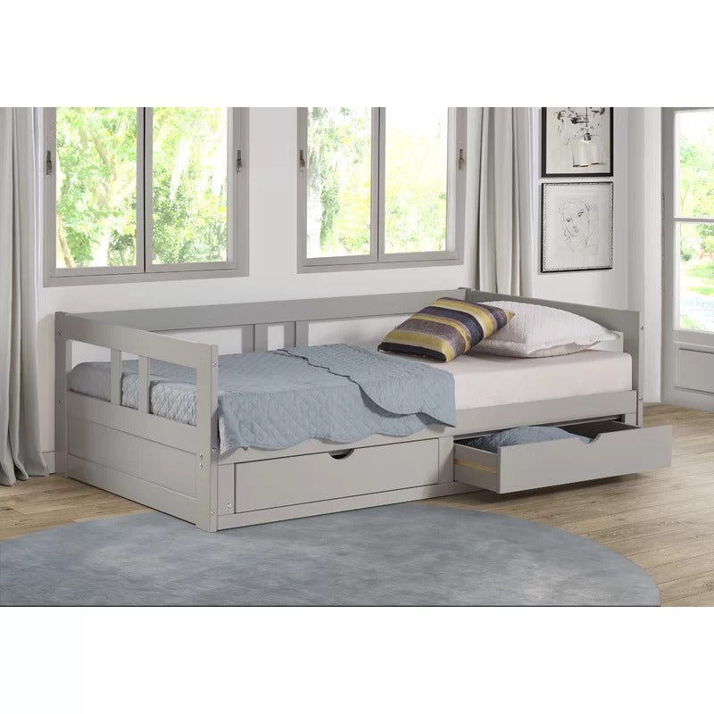 Trundle Bed: Twin Daybed with Trundle Bed