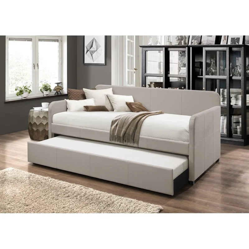 Trundle Bed: Twin Daybed with Trundle Bed