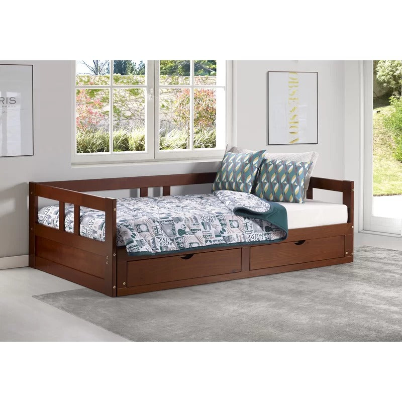 Trundle Bed: Twin Daybed with Trundle Bed