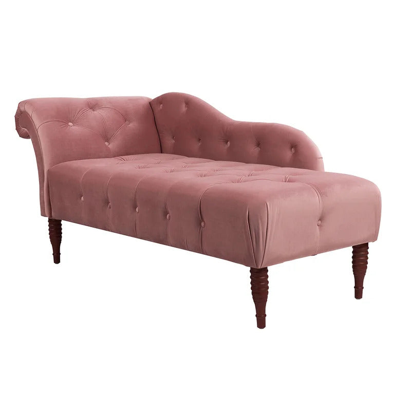 Tufted Chaise: Dino Tufted Right-Arm Chaise Lounge
