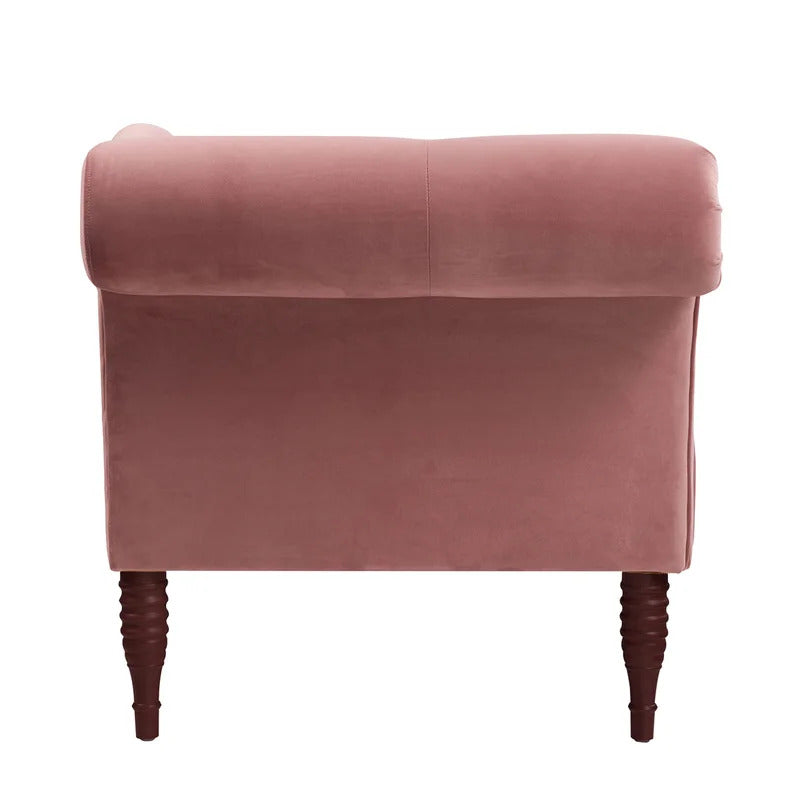 Tufted Chaise: Dino Tufted Right-Arm Chaise Lounge